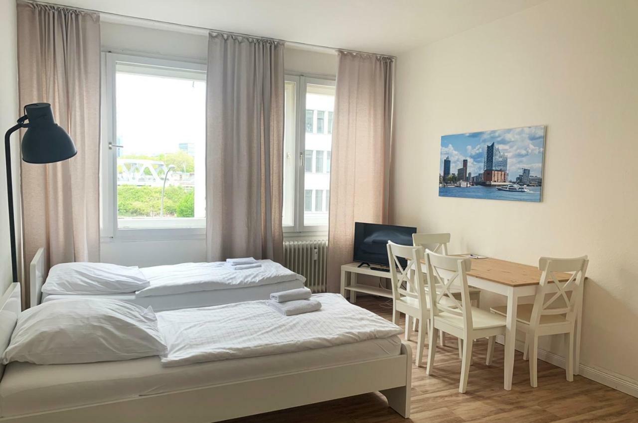 City-Appartements Nordkanalstrasse - Monteurunterkunft Хамбург Стая снимка